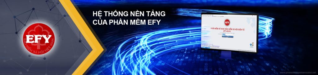 EFY - Giải pháp kê khai bảo hiểm xã hội điện tử